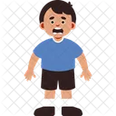 Expressao De Menino Com Medo Icon