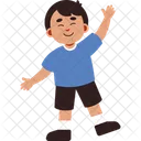 Expressao De Menino Feliz Icon