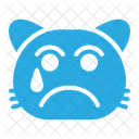 Expressao Facial Emoji Animal Gato Ícone