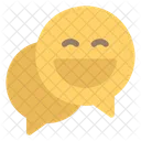 Flat Expression Smile Icon