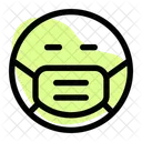 Expressionless Emoji With Face Mask Emoji Icon