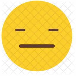 Expressionless face Emoji Icon
