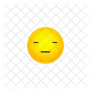 Expressionless Face Smiley Emoji Cute Icon