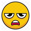 Expressionless Face With Open Mouth Icon