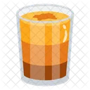 Expresso Verre A Liqueur Cafe Icône