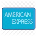 American Express Cartao De Credito Cartao De Debito Ícone