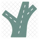 Expressway Network Road Street Icon