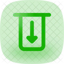 Expulsión de tarjeta bancaria  Icono