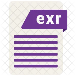 Exr file  Icon