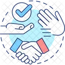 Extend handshake  Icon