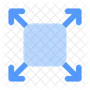 Extend Image Ai Horizontal Outpainting Ai Image Extend Icon