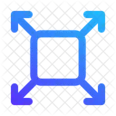 Extend Image Ai Horizontal Outpainting Ai Image Extend Icon