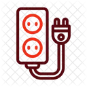 Extension Cable Power Supply Power Extension Icon