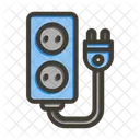 Power Supply Power Extension Extension Lead Icon