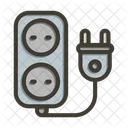 Power Supply Power Extension Extension Lead Icon