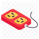 Extension Cord Electricity Power Cord Icon