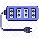 Extension Cord Power Supply Extension Lead Icon