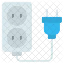 Extension Cord Socket Icon