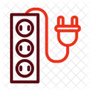Extension Cord Power Supply Power Extension Icon