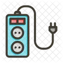 Power Supply Power Extension Extension Lead Icon