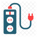 Power Supply Power Extension Extension Lead Icon