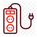 Power Supply Power Extension Extension Lead Icon