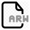 Extensión de archivo arw  Icono