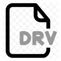 Extensión de archivo drv  Icono