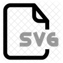 Extensión de archivo svg  Icono