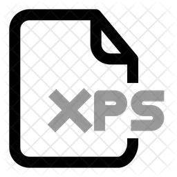 Extensión de archivo xps  Icono