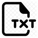Extension De Fichier Txt Document Profil Icon