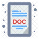 Extensión de documento  Icono