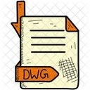 Extension dwg  Icône