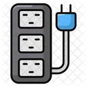 Extension Cord Electric Switch Electrical Cord Icon