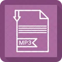 Mp 3 Archivo Formato Icono