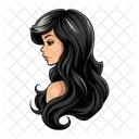 Cabelo Penteado Corte De Cabelo Ícone