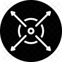 Extent Limit Range Icon