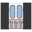 Exterior Window  Icon