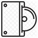 External Cd Rom Disc Cd Icon