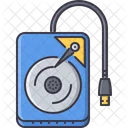 External hard-disk  Icon