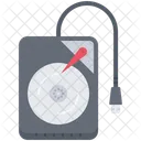 External Hard Disk Icon