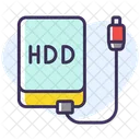 External hard drive  Icon