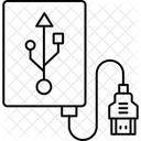 External Hard External Hard Drive Extra Hard Disk Icon