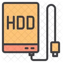 External Harddisk Harddisk Hdd Icon