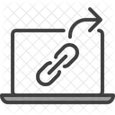 External External Link Notebook Icon