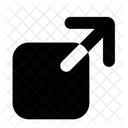 External Link Link Log Out Icon