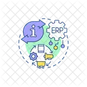 External systems integration  Icon