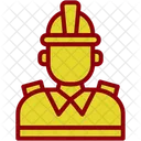 Extinguish Fire Firefighter Icon