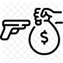 Extortion Coercion Ransom Icon