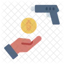 Extortion Threat Gun Icon